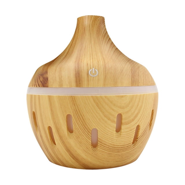 5V Wood Grain Household Humidifier Colorful Aromatherapy Machine Usb Humidifier Vehicle Mounted Atomizer Humidifying Stick