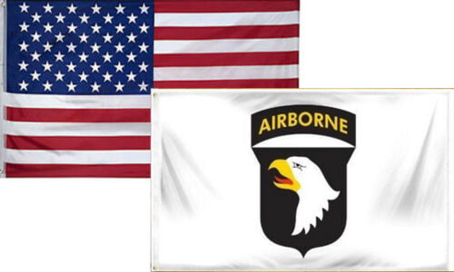 US American Army Flags 90 x 150 cm AZ FLAG USA 101 Airborne Flag 3' x 5' Banner 3x5 ft