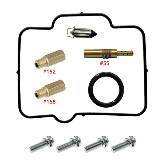 CarbForge Motorcycle Carburetor Rebuild Kit for PJ34 PJ36 PJ38 34mm 36mm 38mm Carb