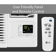 LG New 23,000 BTU 1,400 Sq Ft Window Air Conditioner with 11,600 BTU Supplemental Heat, White