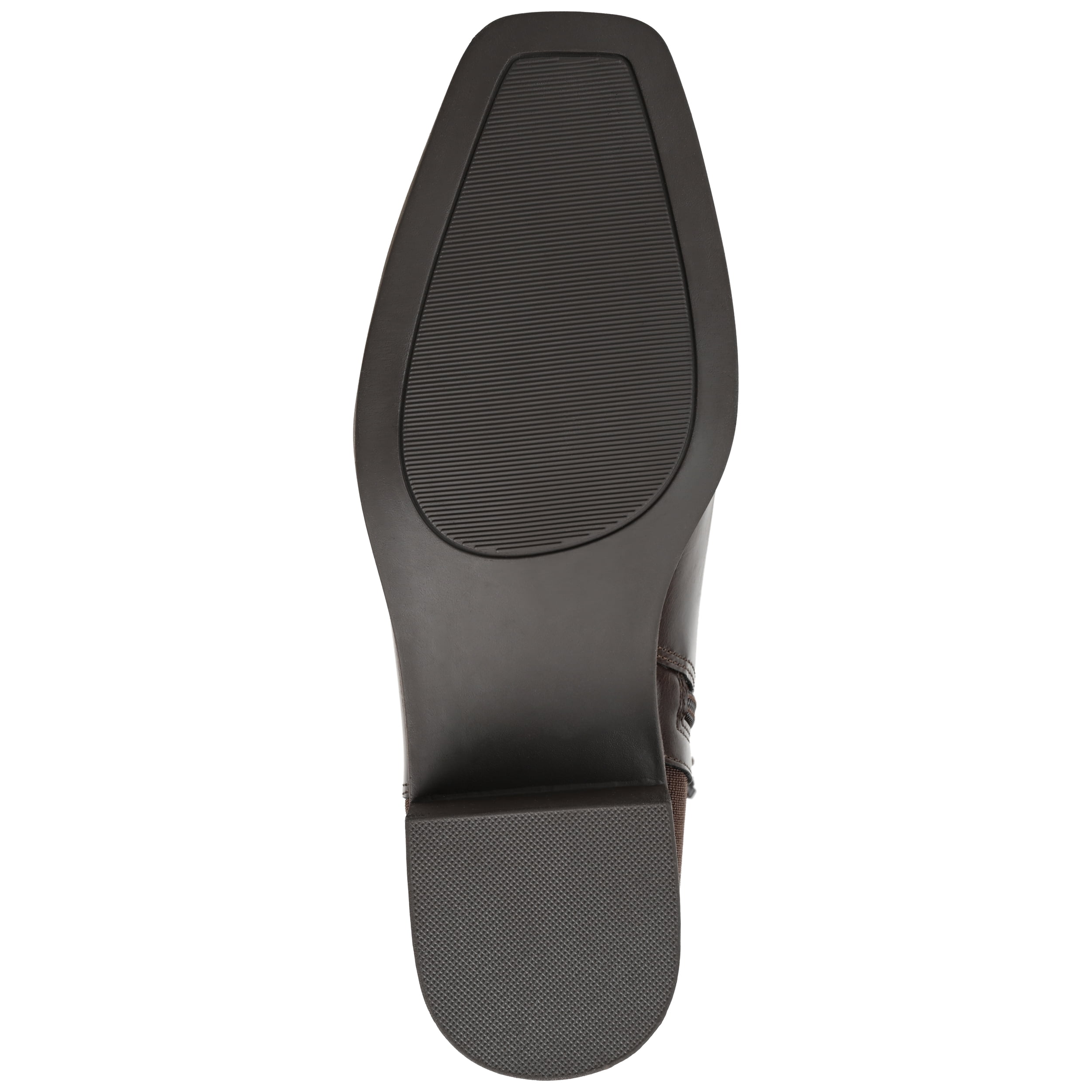 Journee Womens Aubrie Inside Zip Stacked Heel Booties, Widths Available