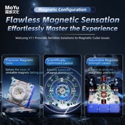 Moyu Weilong V11 20M Maglev Ball-Core UV 3X3 Magic Cube Toys Weilong V11 M Cube Cubo Magico Puzzle Children Gift