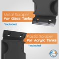 thumbnail image 3 of Limpiador y raspador magnético flotante 2 en 1 para Aquarium Flipper Cleaner, 3 of 8