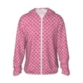 thumbnail image 1 of Balery Fish Scales Sudadera ligera de manga larga con capucha y protección solar UPF 50+ para hombre y mujer, ideal para pesca y running-Large, 1 of 7