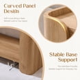 thumbnail image 5 of Aitjunz 63" W Long Console Table for Entryway, 2-Tier Modern Narrow Entryway Table with Storage, Natural, 5 of 8