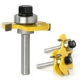 thumbnail image 2 of 1 Pcs 8mm Shank Tongue and Groove Router Bits Teeth T Shape Wood Milling Cutter, 2 of 7