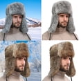 thumbnail image 2 of JZROCKER Trapper Hat Ear Protector Hat Teen Plush Earflap Hat Keep Warm Outdoor, 2 of 15