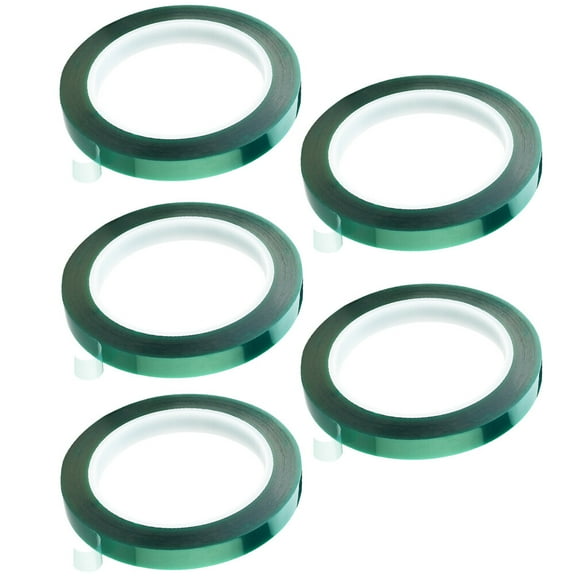 unbranded 5 Pcs Duct Tape Gaffer Tape Spray Paint Plating Shield 3300X0.8CM Green