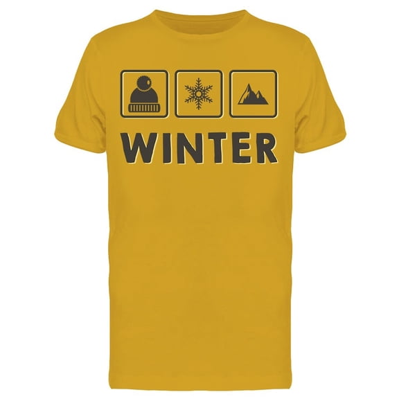 Winter Symbols Men's T-shirt