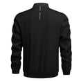 thumbnail image 5 of Cmfcve Men's Zip up Bomber Jacket Ribbed Collar Lightweight Long Sleeve Jacket Fall Fashion Baseball Coat Outerwear with Pockets, 5 of 9