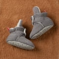 thumbnail image 5 of HsdsBebe Baby Girls Boys Cotton Boots Newborn Winter Cozy Fleece Booties Infant Socks Shoes for 0-18 Months, 5 of 7