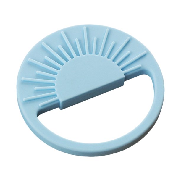 Dientes de bebé Molar de silicona Chupete de Molar Calmante Juguete Reutilizable Reutilizable Reutilizable Masaje Pacificante Juguetamiento Pulsera 065 Azul Speravity BA002045-13