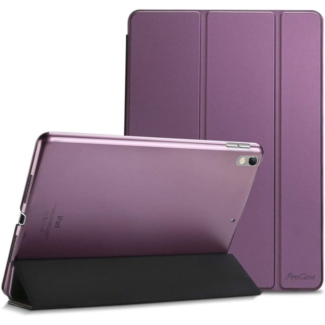iPad Air (3rd Gen) 10.5" 2019 / iPad Pro 10.5" 2017 Case, Ultra Slim Lightweight Stand Smart Case Shell with Translucent Frosted Back Cover for Apple iPad Air (3rd Gen) 10.5" 2019