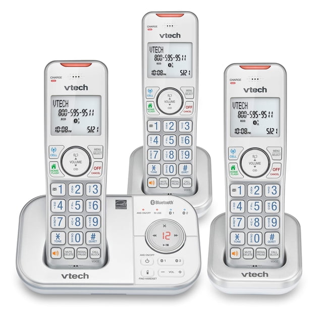 Teléfono inalámbrico VTech VS112-37 DECT 6.0 Bluetooth 3