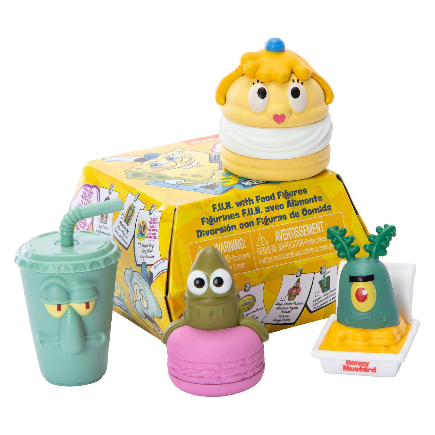 Spongebob Squarepants F.U.N. with Food Figures Mystery Pack