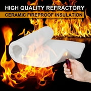 Ceramic Fiber Blanket Insulation 2600F, 1x 15.7x 24 Baffle Fire Blanket for Stoves, Furnace, Kilns, Fire Bricks, Boilers, Kilns, Blacksmithing
