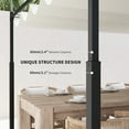 thumbnail image 5 of Outsunny 10' x 10' Retractable Pergola with Magnetic Fixture, UPF30+ Patio Pergola, Cream White, 5 of 10