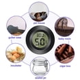 thumbnail image 2 of Termómetro higrómetro Irfora Higrómetro para interiores Termómetro Medidor de humedad Monitor con temperatura -0 ℃ -50 ℃ (32 ℉ -122 ℉) y Humedad 10% RH-99% RH Sensor para mascotas en el sótano de Irfora Termómetro higrómetro, 2 of 7