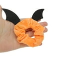thumbnail image 2 of Unique Bargains 1 Pc Hair Elastics Fashion Halloween Demons Hair Ties Black Orange, 2 of 5