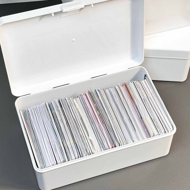 Organizador con Tapa Abatible Ganfancp Material de Almacenaje Escritorio Papelería 1X