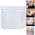 thumbnail image 3 of Reusable Thick EVA Food Storage Bags Freezer Bag Leak Proof Sealed Bags, 3 of 5
