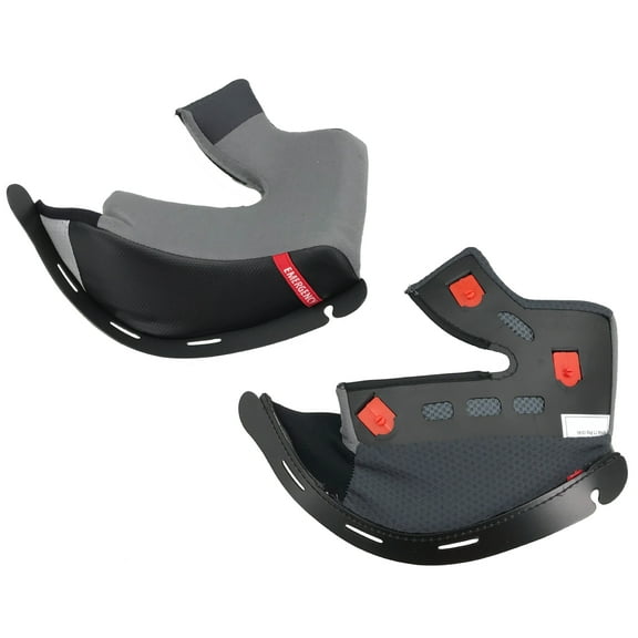 HJC RPHA 11 Pro Helmet Replacement Cheek Pads Black/Gray SM (40mm)