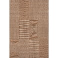 thumbnail image 4 of HomeRoots 678099 8 x 10 ft. Rust & Ivory Geometric Transitional Washable Machine Made Rectangle Area Rug with UV Protection, 4 of 9