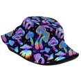 thumbnail image 2 of Sombrero de pescador Retro de los años 80 y 90 para hombre y mujer, gorra plegable para el sol, accesorios para fiesta Rave, sombrero de pescador, 2 of 5