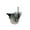 Swivel - Posi Lock Brake - White, variant on 3 Inch Nylon Wheel Swivel 5/8 Inch Threaded Stem Caster Set Service Caster