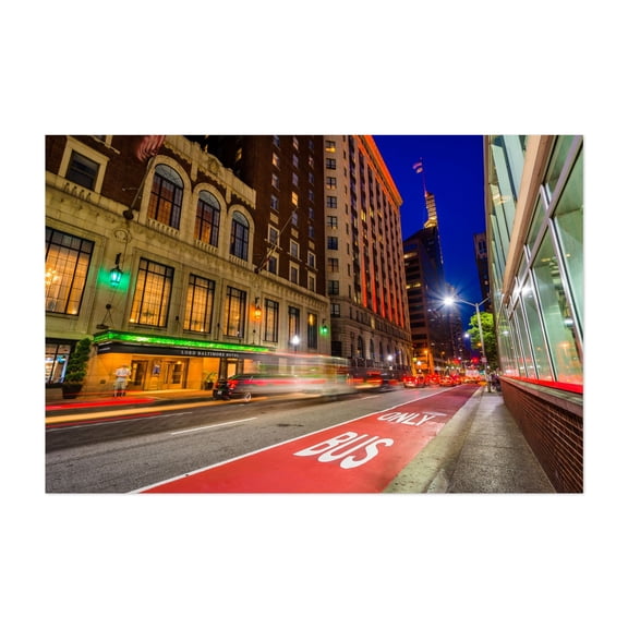 Baltimore Street - Baltimore Maryland Photography Unframed Wall Art Print 5 x 7 inches