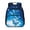 Blue Butterfly Glow, variant on 13.5 Inch Pink Ladybug Floral Kids Backpack, Lightweight Water Resistant School Bag with Multi Pockets, Ergonomic Breathable Adjustable Padded Straps Bookbag for Daily Travel