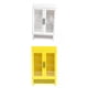 thumbnail image 1 of Refrigerador en miniatura,1/12 muebles de nevera de casa de muñecas de madera chico,1:12 casa de muñecas refrigerador cocina en miniatura,Casa de muñecas Frigorífico Decoración Accesorios, 1 of 6