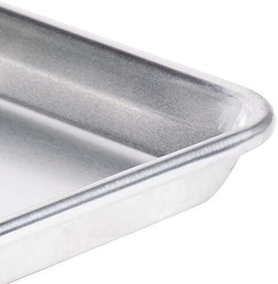 TrueCraftware- Set of 2 Aluminum Two Thirds Size Sheet Pan 16" x 22" Baking Sheets 20 Gauge - Baking Pan Baking Tray Cookie Sheet Baking Sheet Perfect for Baking Roasting