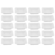 20pcs Plastic Weigh Boats Labs 7ml Weighing Dishes Disposable Plastic Square Dishes