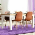 thumbnail image 5 of Homore Cute Fluffy Velvet Carpet Soft Washable Area Rugs for Bedroom/ Living Room Decoration,8'x10',Purple, 5 of 7