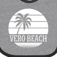 thumbnail image 4 of Inktastic Vero Beach Florida Vacation Boys or Girls Baby Bib, 4 of 4
