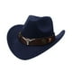 thumbnail image 4 of Sombrero de vaquero occidental Baoblaze casual ala grande, 4 of 8