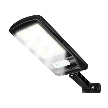 

Fovolat Solar LED Garden Street Lamp Outdoor Human Body Sensor Street Light Security Solar Motion Sensor Light for Garden Street Patio Path Yard outgoing