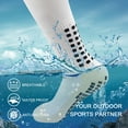 thumbnail image 3 of Sainberth Mens Knee High Grip Soccer Socks Non Slip Long Socks for Football Basketball Sports, 3 of 5