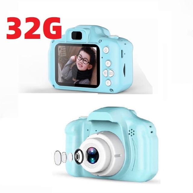 Cámara Para Niños Pequeño Color Brillante Modos Múltiples Cámara Para Niños Portátil Pantalla De 2 Pulgadas Imagen Cámara De Grabación De Video Cámara Recargable Para Niños Juguete Monstrate EL014060-03