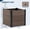 Brown 1, variant on Wood Raised Garden Bed,Durable Composite Planter Box with Open Bottom,Tool-Complimentary Assembly for Outdoor Vegetable, Herb & Flower Gardening on Patio or Lawn