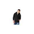 thumbnail image 1 of American Rag Mens Fuzzy Feeling Fleece Jacket, Black, Large, 1 of 2
