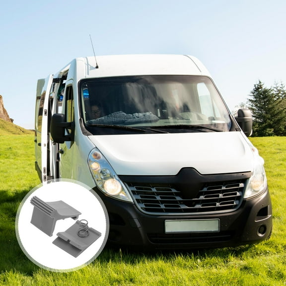 MLINS 6pcs RV Awning Arm Slider Catch Kit RV Awning Arm Slider Replacement Quick Installation RV Awning Arm Parts with Springs for Camper Trailer