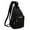 Black, variant on Sling Bags for Men Women Crossbody Small Sling Backpack with Single Double Shoulder Lightweight Over Shoulder Bag for Daily Travel Use,8610-Black