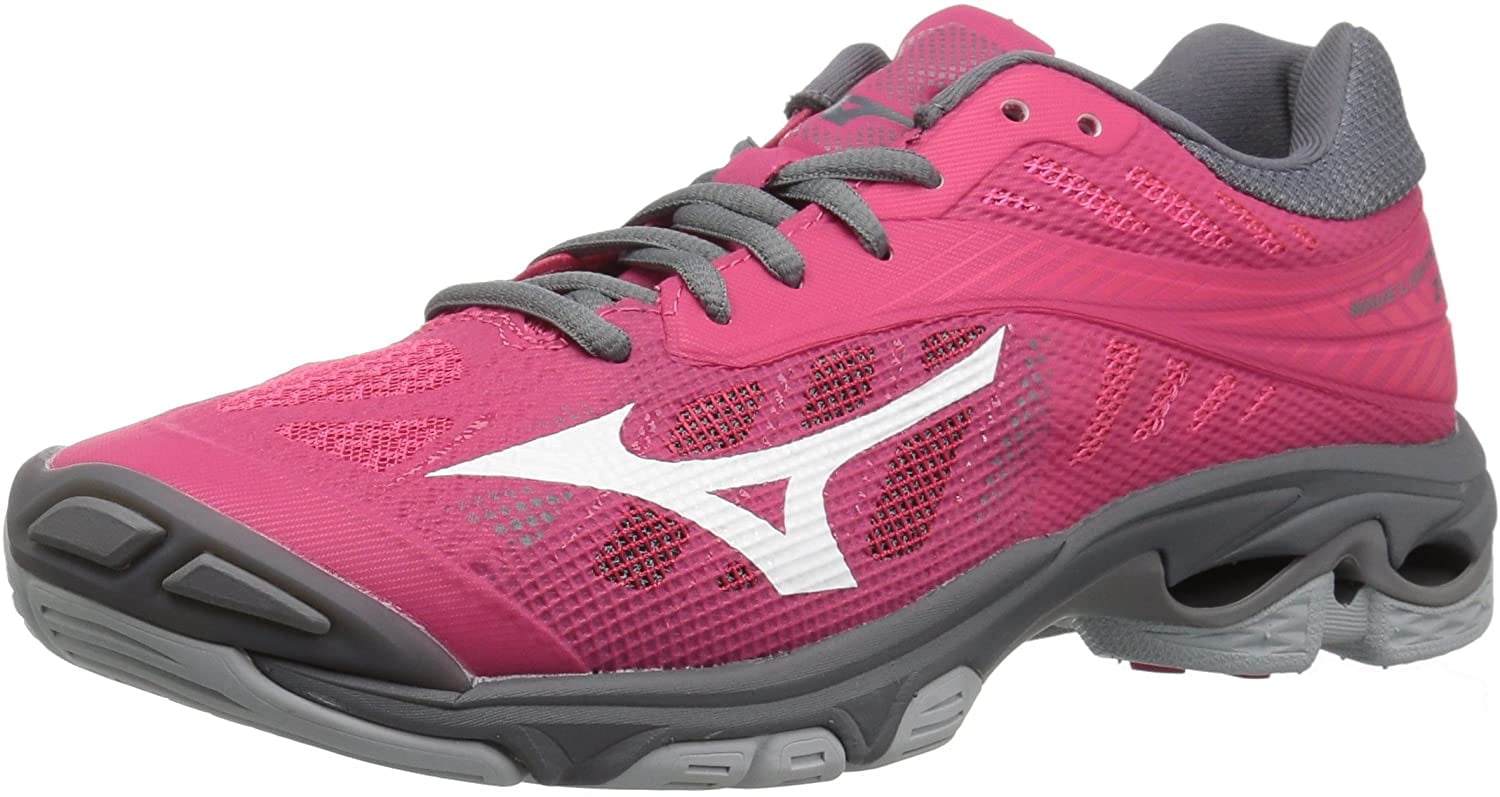 Mizuno Wave Lightning Z4 Volleyball Shoes, Azalea Pink/Charcoal Grey, Women's 7.5 B US | Walmart Canada