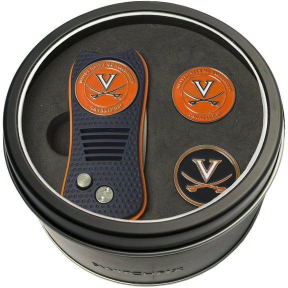 Team Golf NCAA Tin Gift Set with Switchfix Divot Tool and 2 Ball Markers