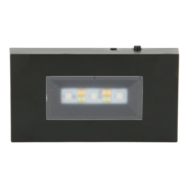 Base Rectangulaire Éclairée, Base de Support de Lumière LED Multi-Mode en ABS Noir Facile pour Bureau