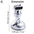 thumbnail image 3 of PULLIMORE 2 Pcs Adjustable Shower Head Handset Holder Bathroom Shower Head Bracket Suction, 3 of 6