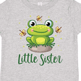 thumbnail image 4 of Inktastic Little Sister Frog Girls Toddler T-Shirt, 4 of 5