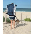 thumbnail image 3 of Rio Beach Lace-Up Suspension Folding Beach Chair, Blue, 3 of 4